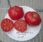 Maria Amazilitei's Giant Red sliced