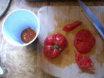 USPS Tomatoes to Houston - Mortgage Lifter saving seeds